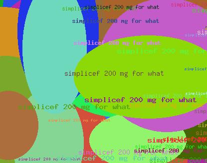 Simplicef 200 mg for what